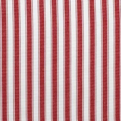 Nordisk Textil Randiga Möbeltyger|Rutor & Ränder|Harlow röd-vit randigt tyg