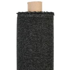 Nordisk Textil Enfärgade Möbeltyger|Harmony Black Möbeltyg – Stilrent och Slitstarkt