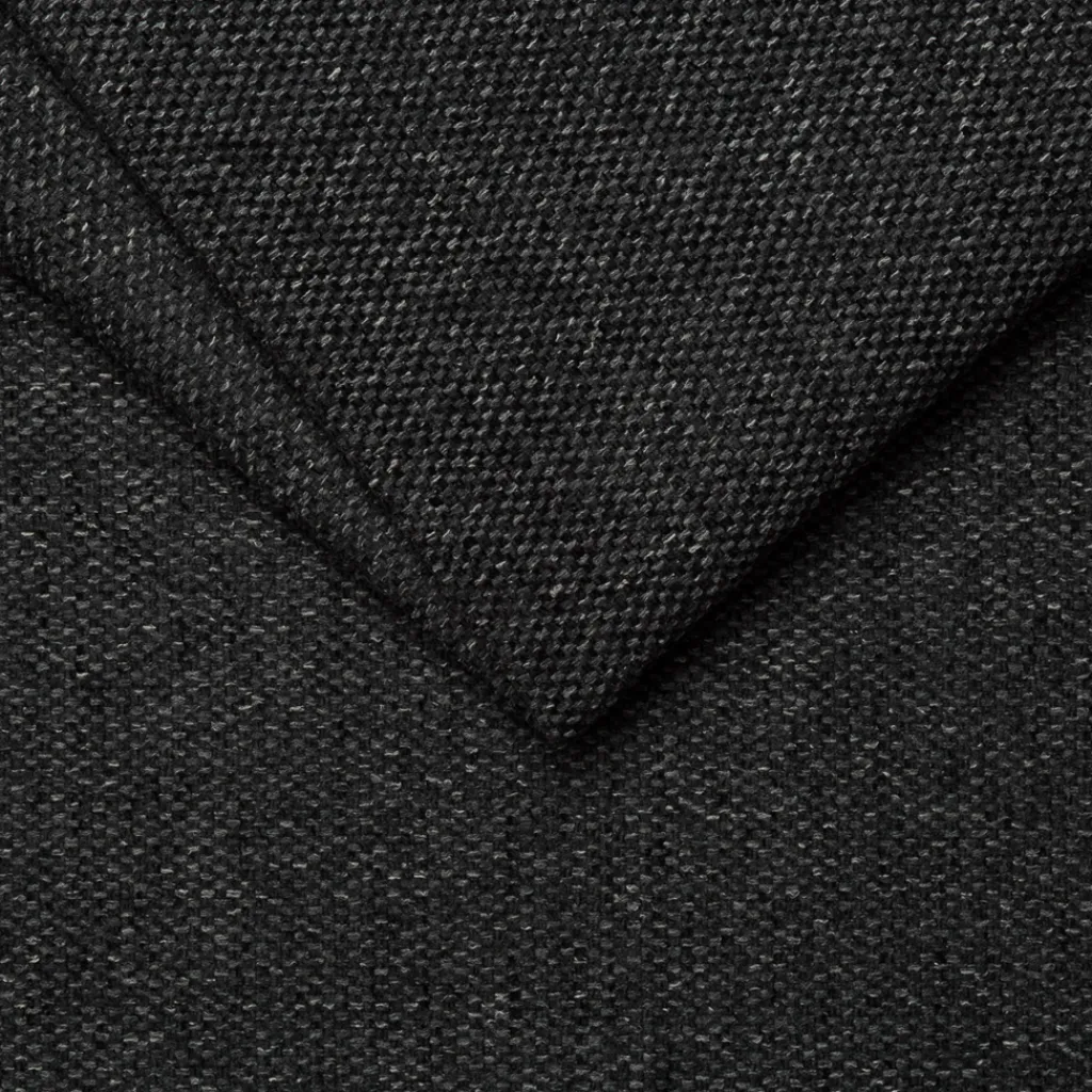 Nordisk Textil Enfärgade Möbeltyger|Harmony Black Möbeltyg – Stilrent och Slitstarkt