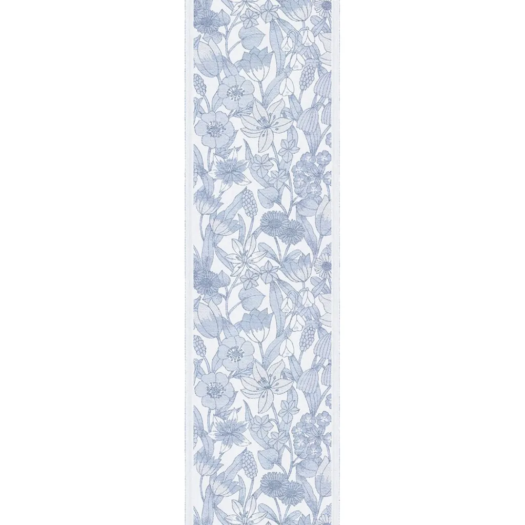 Ekelund Bordslöpare|Ekelund Löpare|Havsblom löpare 35x120 - s Linneväveri