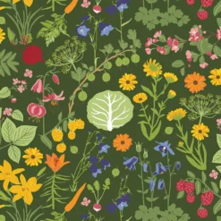 Arvidssons textil Gardintyger Mönstrade|Arvidssons Textil|Hedemora grön tyg