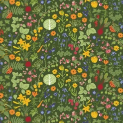 Arvidssons textil Gardintyger Mönstrade|Arvidssons Textil|Hedemora grön tyg