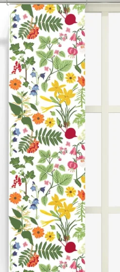 Arvidssons textil Panelgardiner|Hedemora vit panelgardiner
