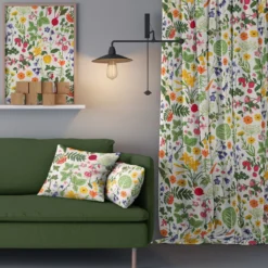 Arvidssons textil Gardintyger Mönstrade|Arvidssons Textil|Hedemora vit tyg