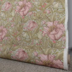 Nordisk Textil Arts & Crafts Tyger|Gardintyger Mönstrade|Helmshore blush tyg