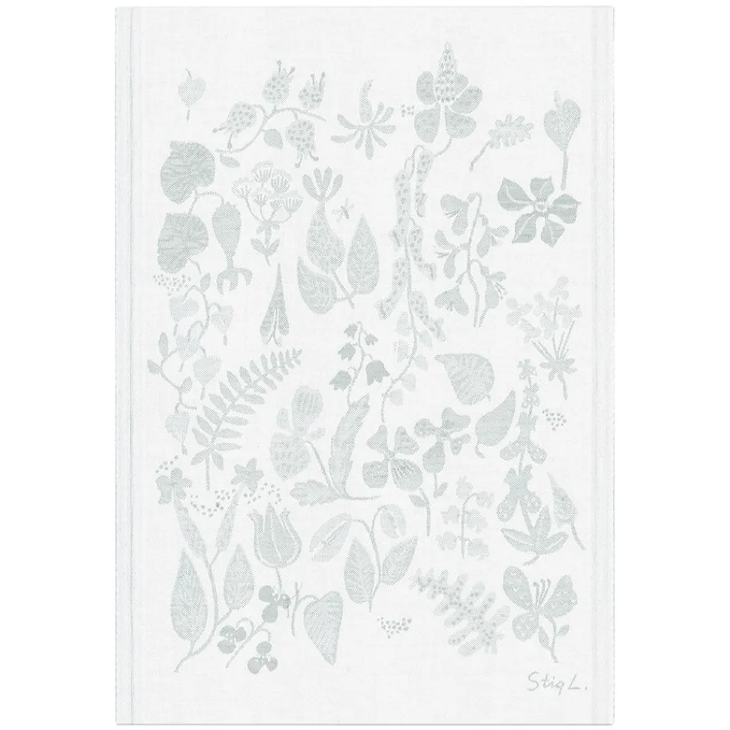 Ekelund Kökshandduk|Herbarium kökshandduk 35X50 i halvlinne - Design av Stig Lindberg