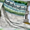Kerstin Landström Design Ullfiltar|Höga kusten ullfilt 130x180cm -
