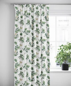 Arvidssons textil Gardiner Mönstrade|Häggå gardiner
