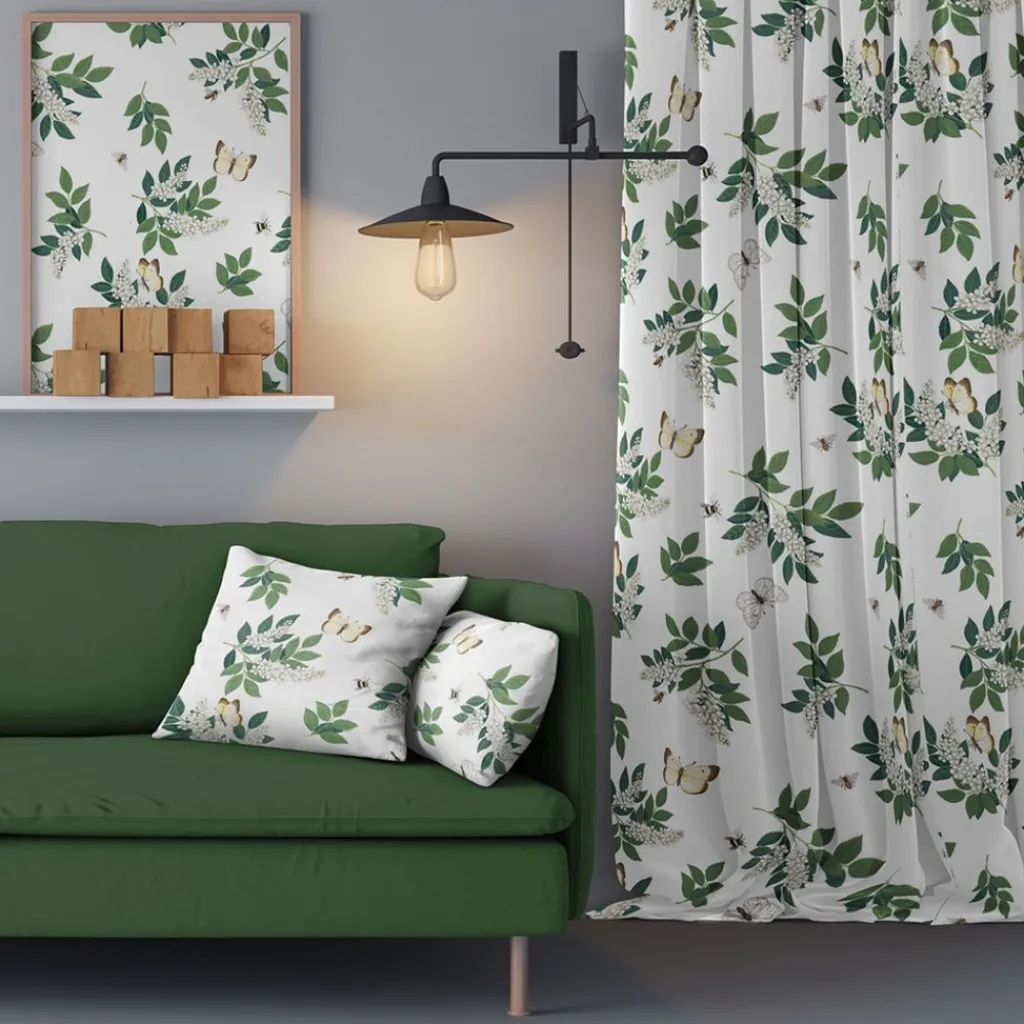 Arvidssons textil Gardintyger Mönstrade|Arvidssons Textil|Häggå tyg