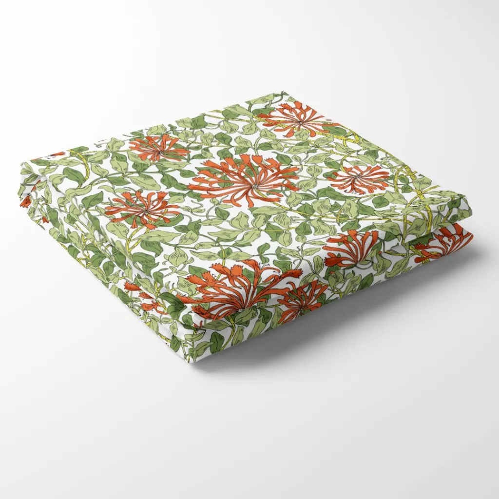 Nordisk Textil Bordsduk|Honeysuckle terrakotta bordsduk