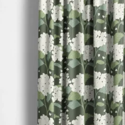 Arvidssons textil Gardintyger Mönstrade|Arvidssons Textil|Hortensia grön tyg