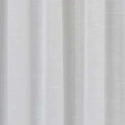 Nordisk Textil Gardintyger Enfärgade|Hotellgardin Tilda vit tyg metervara med tyngdband 280cm