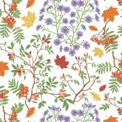 Arvidssons textil Gardintyger Mönstrade|Arvidssons Textil|Höstaster multi tyg
