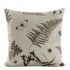 Arvidssons textil Mönstrade Kuddfodral|Humlan beige kuddfodral i linnelook