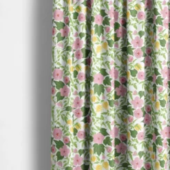 Arvidssons textil Gardintyger Mönstrade|Arvidssons Textil|Husknuten rosa tyg