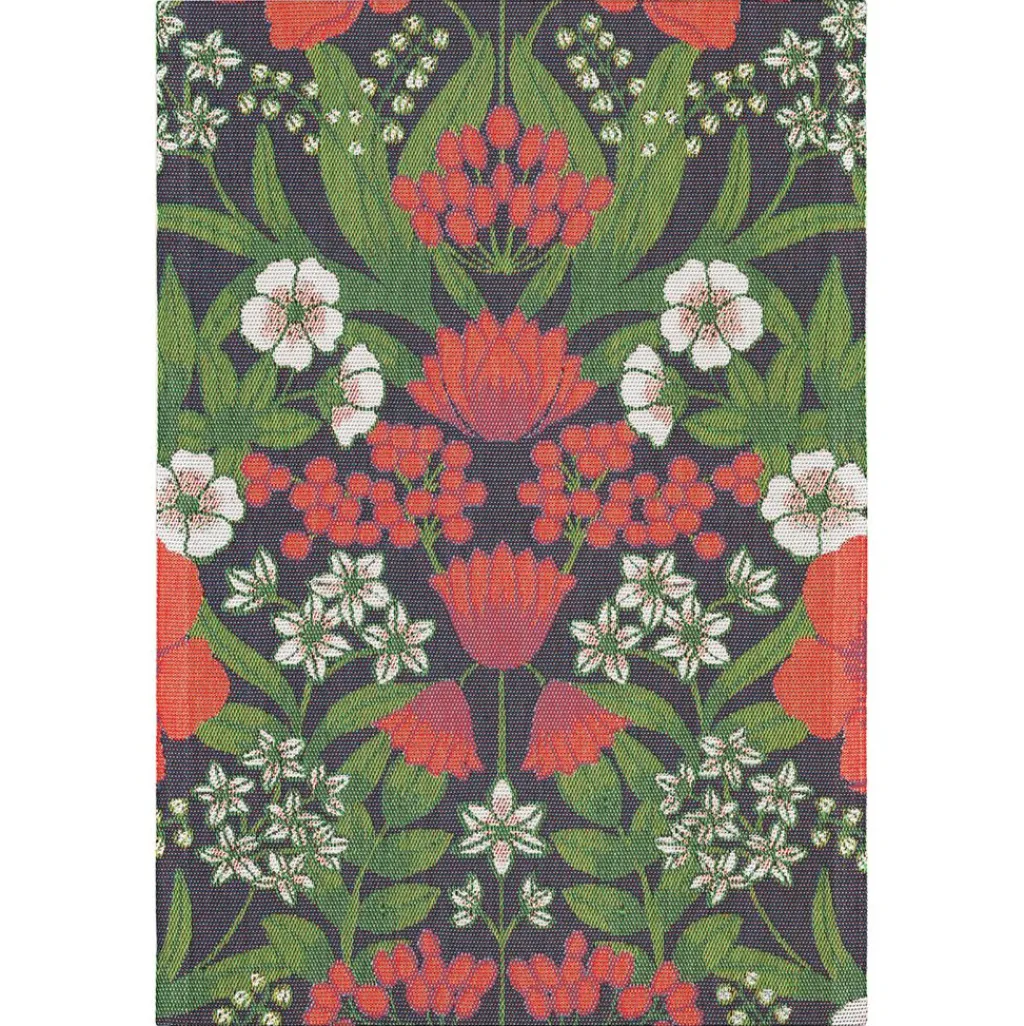 Ekelund Kökshandduk|Jul I Köket|Julblommor 35X50 - s Linneväveri
