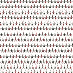 Arvidssons textil Gardintyger Mönstrade|Arvidssons Textil|Juldans vit tyg