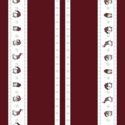 Arvidssons textil Arvidssons Textil|Gardintyger Mönstrade|Julian och co bård röd tyg
