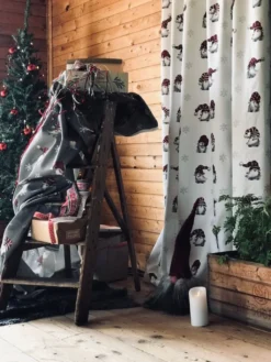 Arvidssons textil Gardintyger Mönstrade|Arvidssons Textil|Julian och co vit tyg