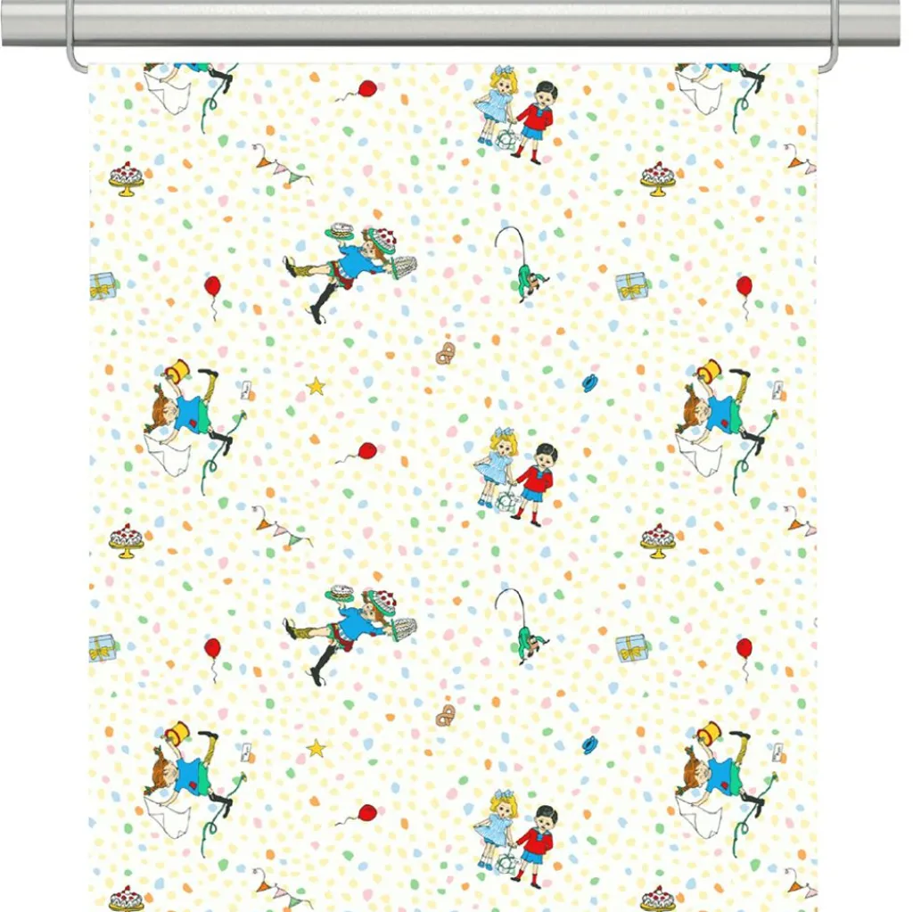 Arvidssons textil Panelgardiner|Kalas hos pippi panel – Panelgardin