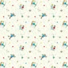 Barn Arvidssons textil Gardintyger Mönstrade|Barnmönster|Kalas hos Pippi tyg
