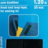 Kardborreband|Kardborreband svart 20mm - 1,2m