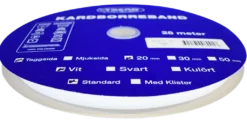 Kardborreband|Kardborreband tagg vit 20mm - 25m rulle