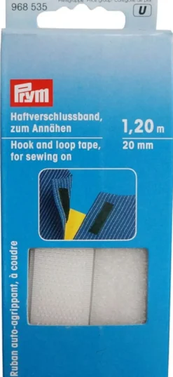 Kardborreband|Kardborreband vit 20mm - 1,2m