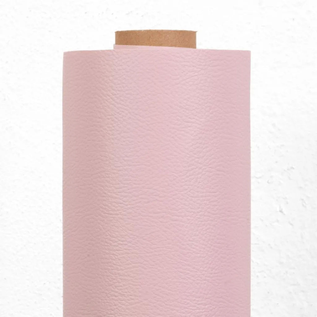 Nordisk Textil Enfärgade Fuskskinn|Karia ljusrosa fuskskinn