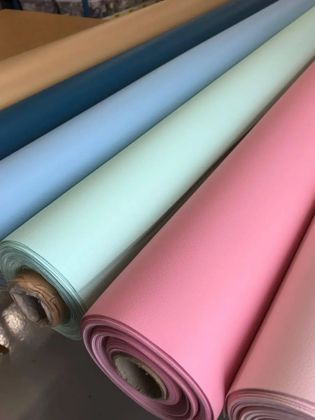 Nordisk Textil Enfärgade Fuskskinn|Karia rosa fuskskinn
