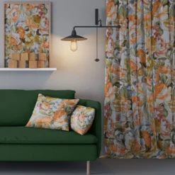 Nordisk Textil Gardintyger Mönstrade|Kioto thai tyg