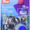Prym Knappar|Tillbehör|Klä-på-knapp 15 mm