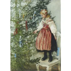 Svanefors Kökshandduk|Jul I Köket|Konfekt kökshandduk - Carl Larsson