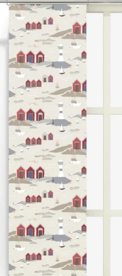 Arvidssons textil Panelgardiner|Kust beige panelgardiner