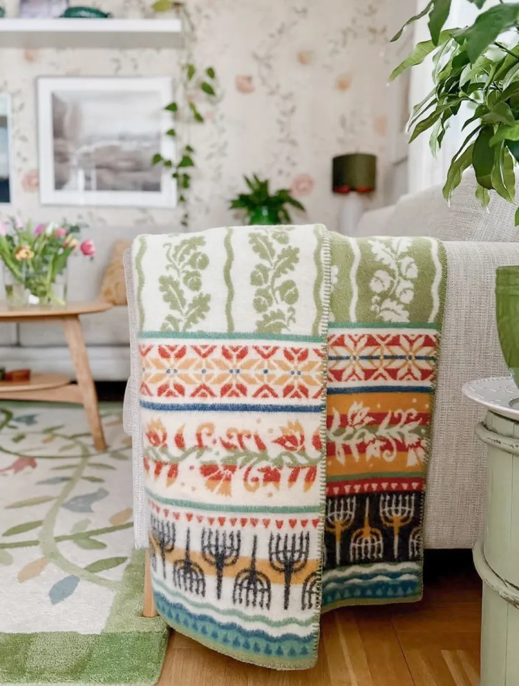 Kerstin Landström Design Ullfiltar|Kustland ullfilt 130x180cm -