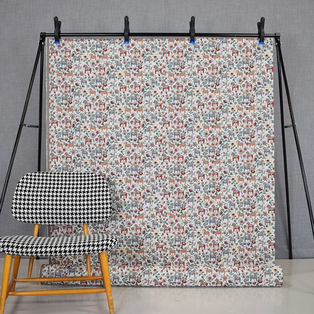 Arvidssons textil Mönstrade Möbeltyger|Leksand mini natur jacquard