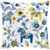 Arvidssons textil Mönstrade Kuddfodral|Leksand sverige kuddfodral med traditionellt dalahästmönster