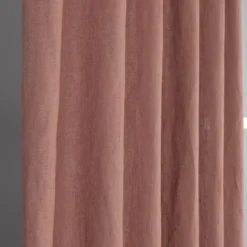 Nordisk Textil Linnetyger|Linnegardiner|Linnegardiner Verone Gammelrosa