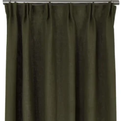 Nordisk Textil Linnetyger|Linnegardiner|Linnegardiner Verone Grön