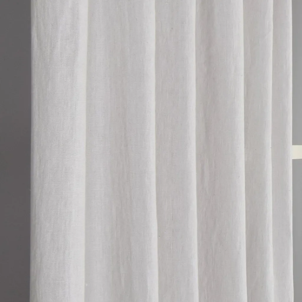 Nordisk Textil Linnetyger|Linnegardiner|Linnegardiner Verone Ljusgrå