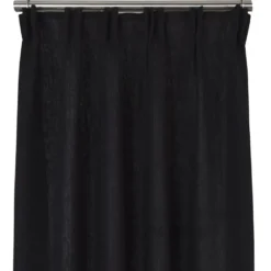 Nordisk Textil Linnetyger|Linnegardiner|Linnegardiner Verone Svart