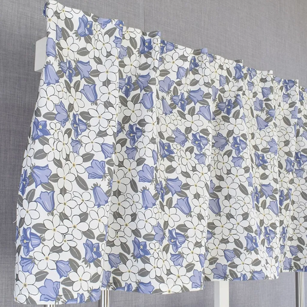 Arvidssons textil Gardinkappor Mönstrade|Rea Gardiner|Lisa lila gardinkappa metervara