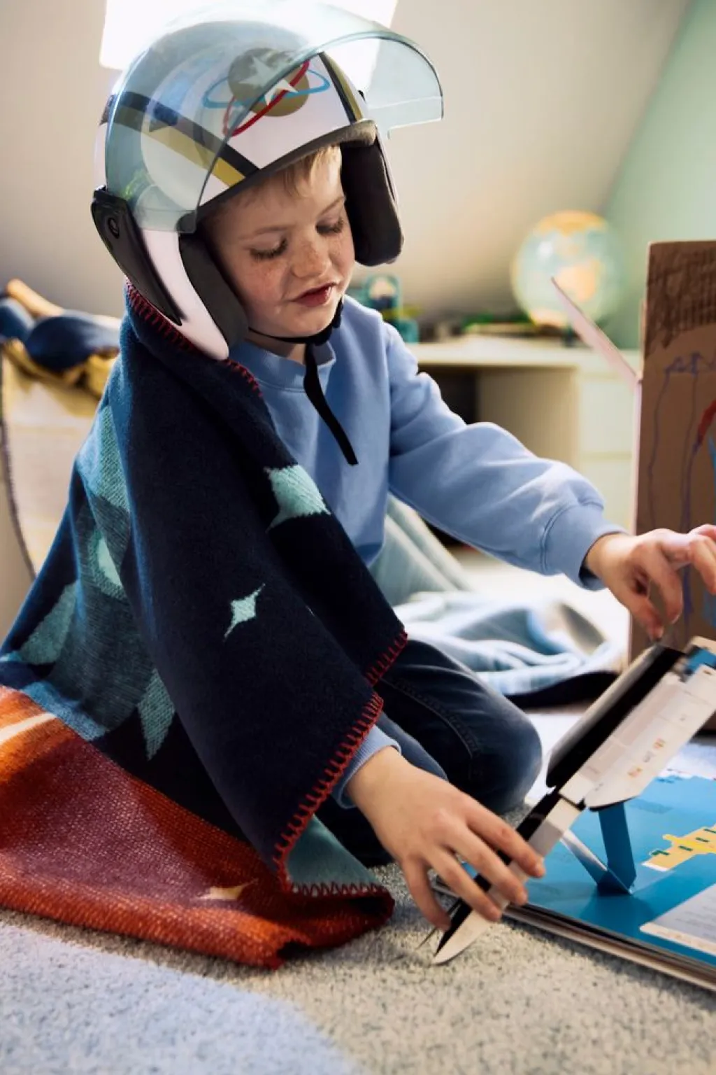 Biederlack Babyfiltar|Little Rocket barnfilt