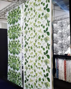 Arvidssons textil Arvidssons Textil|Gardintyger Mönstrade|Liv grön tyg