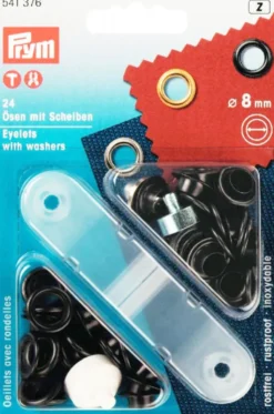Prym Öljetter|Öljetter 8mm svart