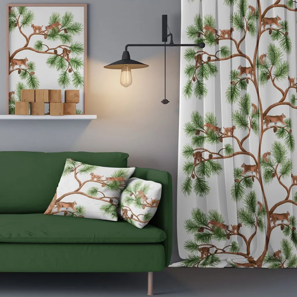 Arvidssons textil Gardintyger Mönstrade|Arvidssons Textil|Loträdet tyg