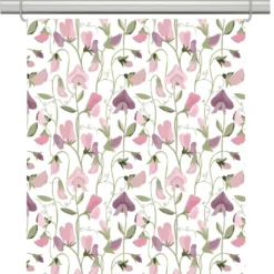 Arvidssons textil Panelgardiner|Luktärt rosa panelgardiner