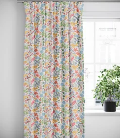 Arvidssons textil Gardiner Mönstrade|Lyckeflykt multi gardiner
