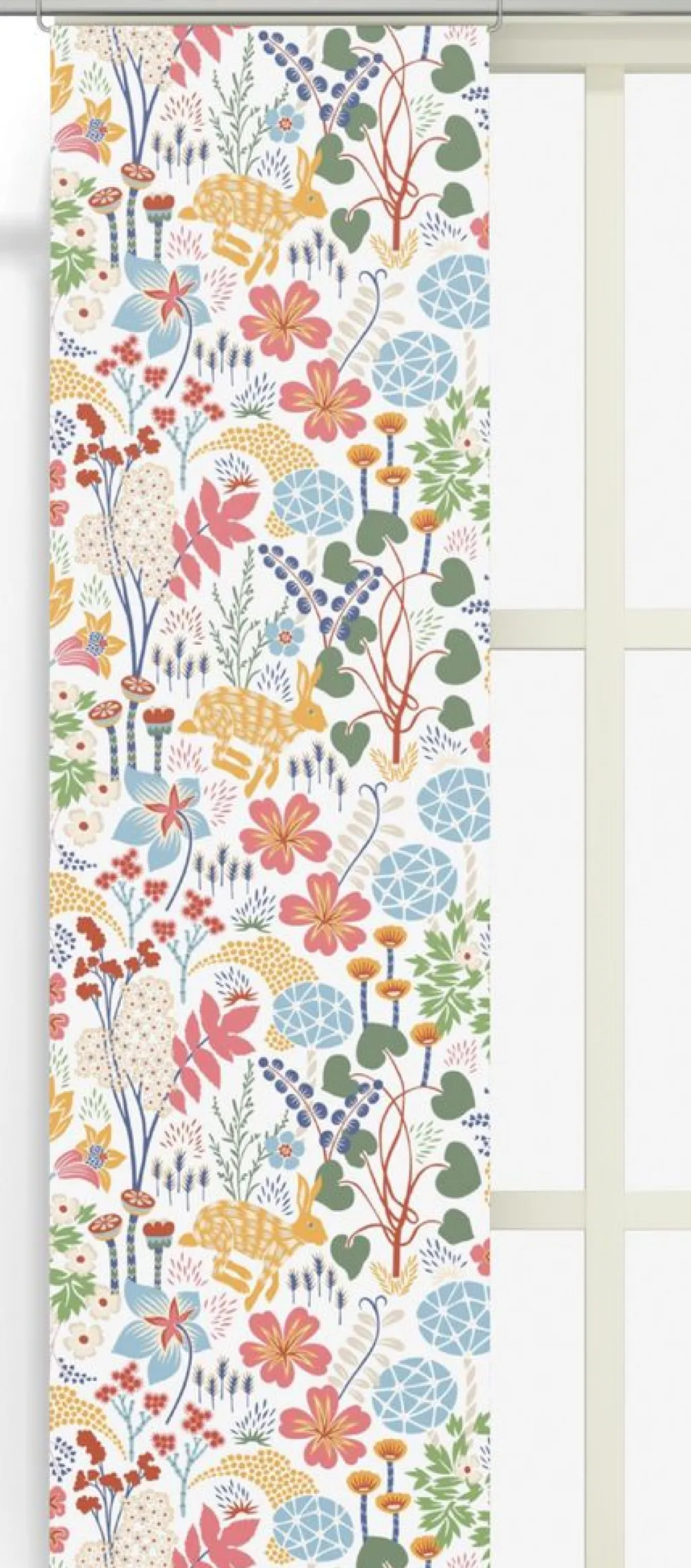 Arvidssons textil Panelgardiner|Lyckeflykt multi panelgardiner