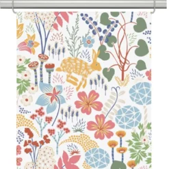 Arvidssons textil Panelgardiner|Lyckeflykt multi panelgardiner